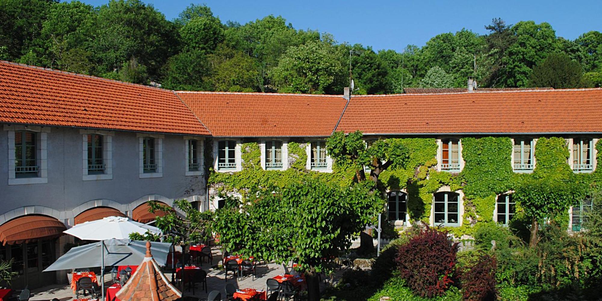 Logis Hostellerie Du Perigord Vert Brantome Luaran gambar